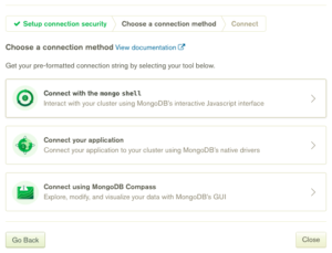 MongoDB connect